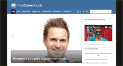 Desktop Screenshot of medcareerguide.com